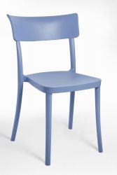 LEILA scelta colore sedia con braccioli in polipropilene e metallo design  casa e contract
